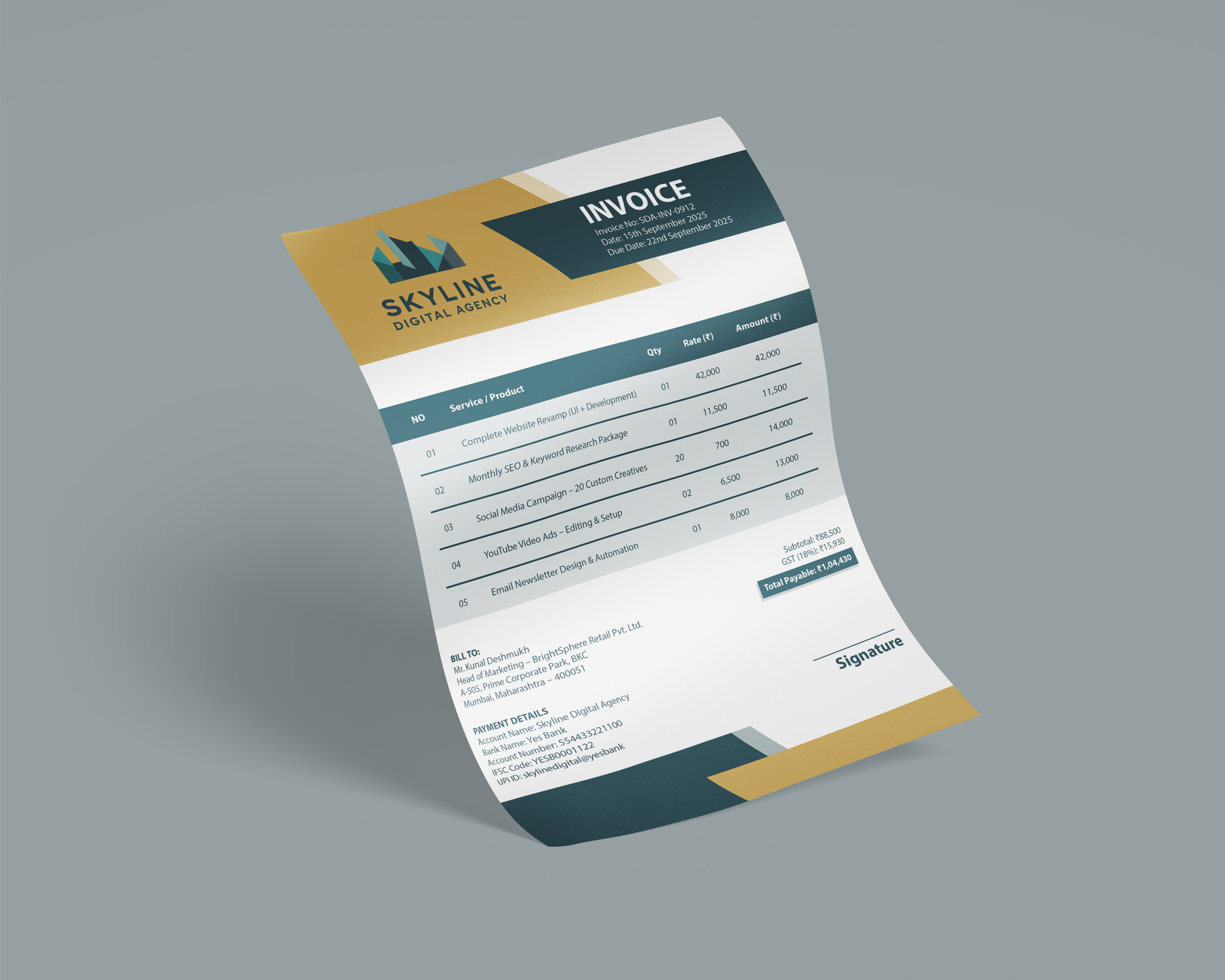 Receipt Book