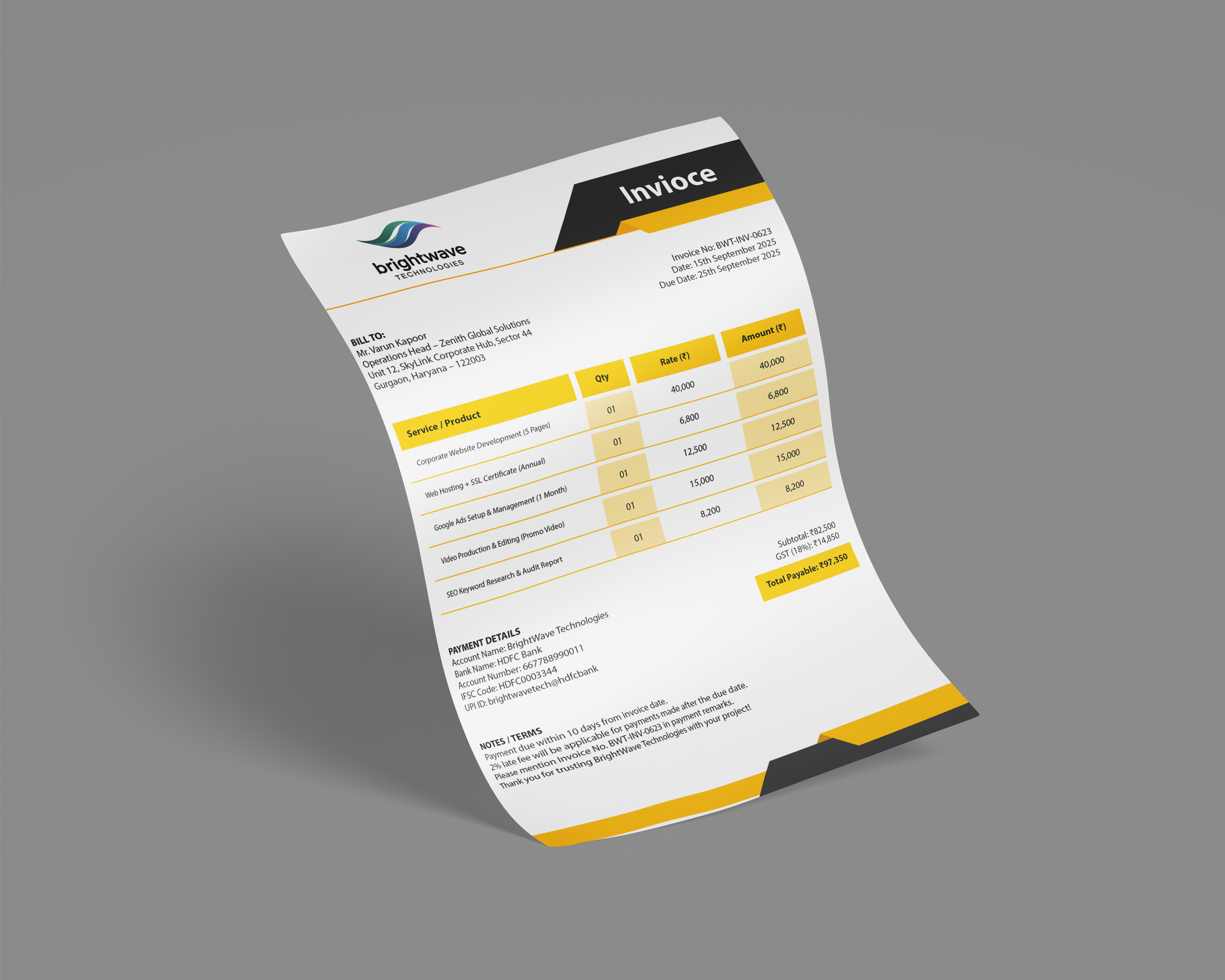 Receipt Maker