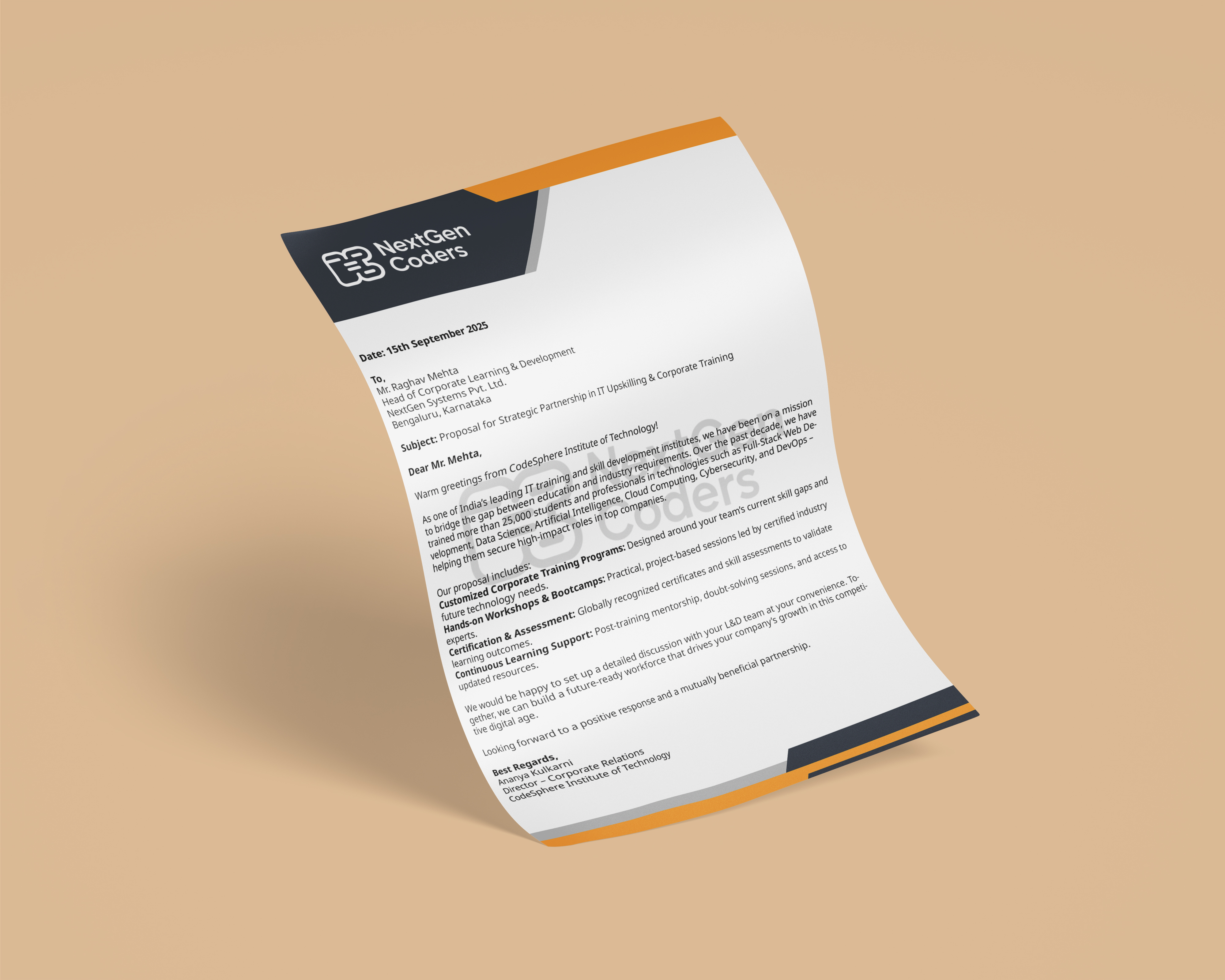 School Letterhead