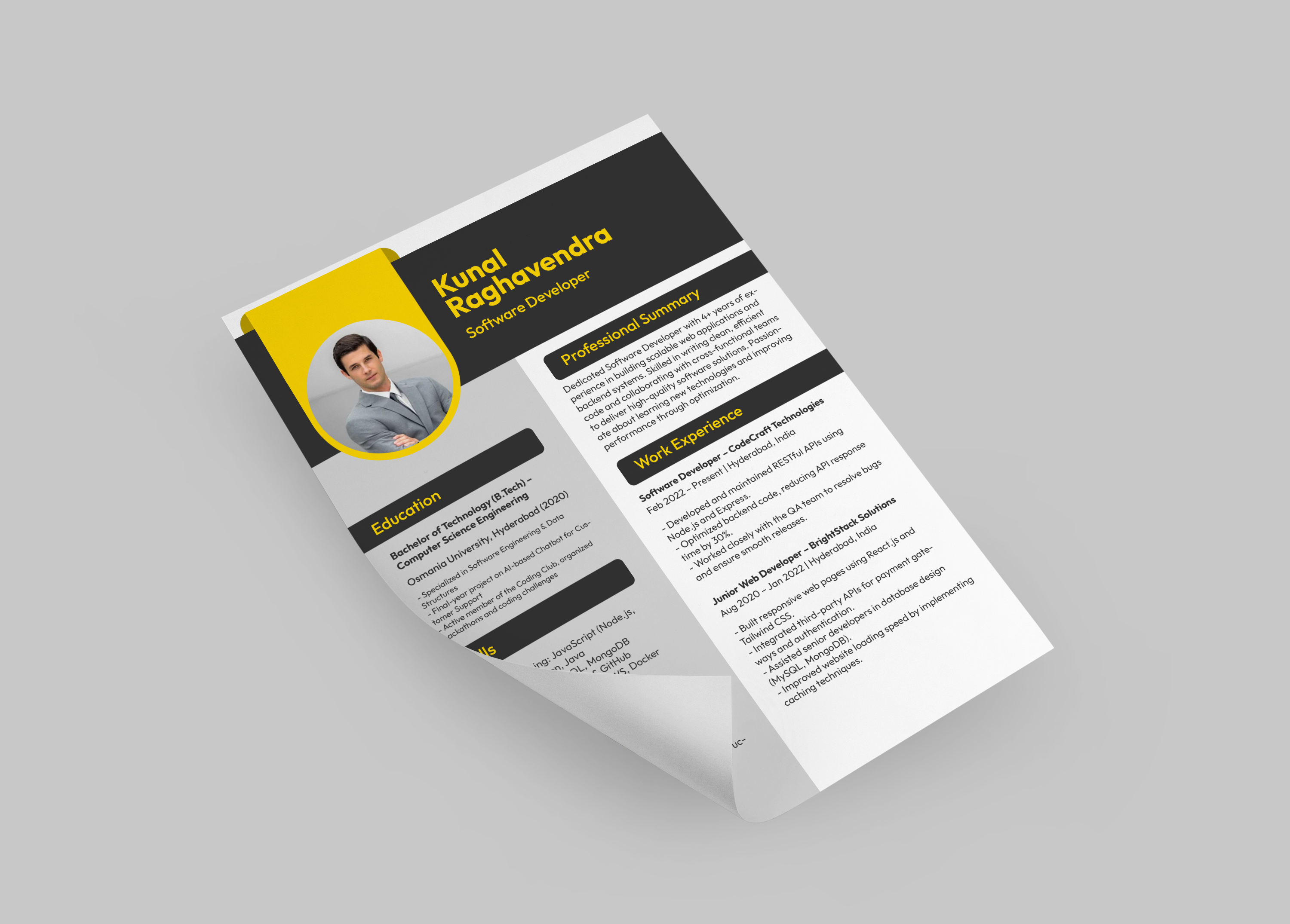 Resume Examples