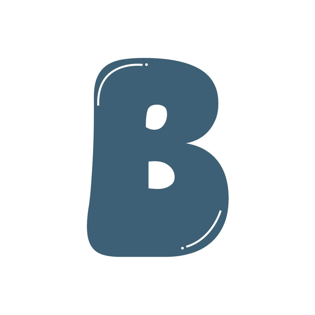B wallpaper