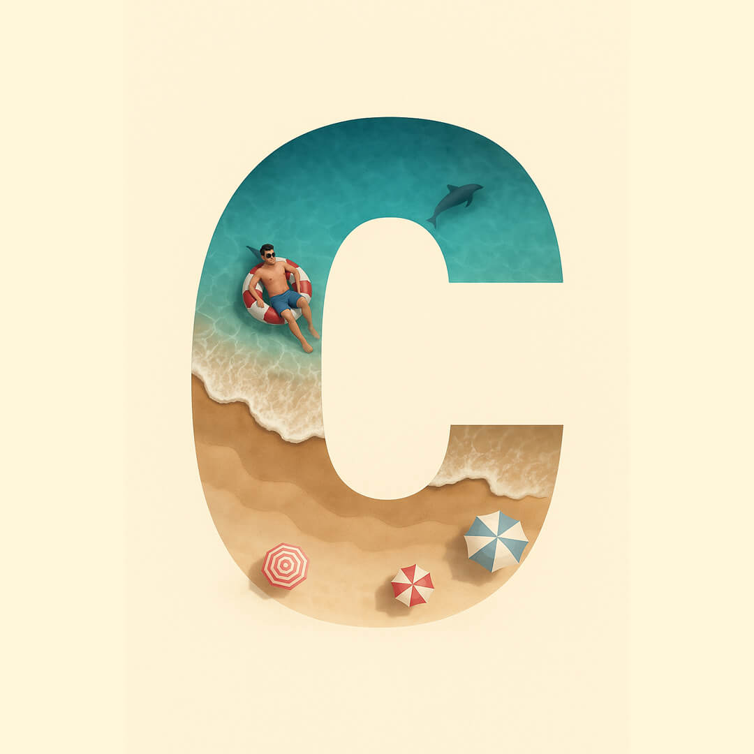 C letter tattoo