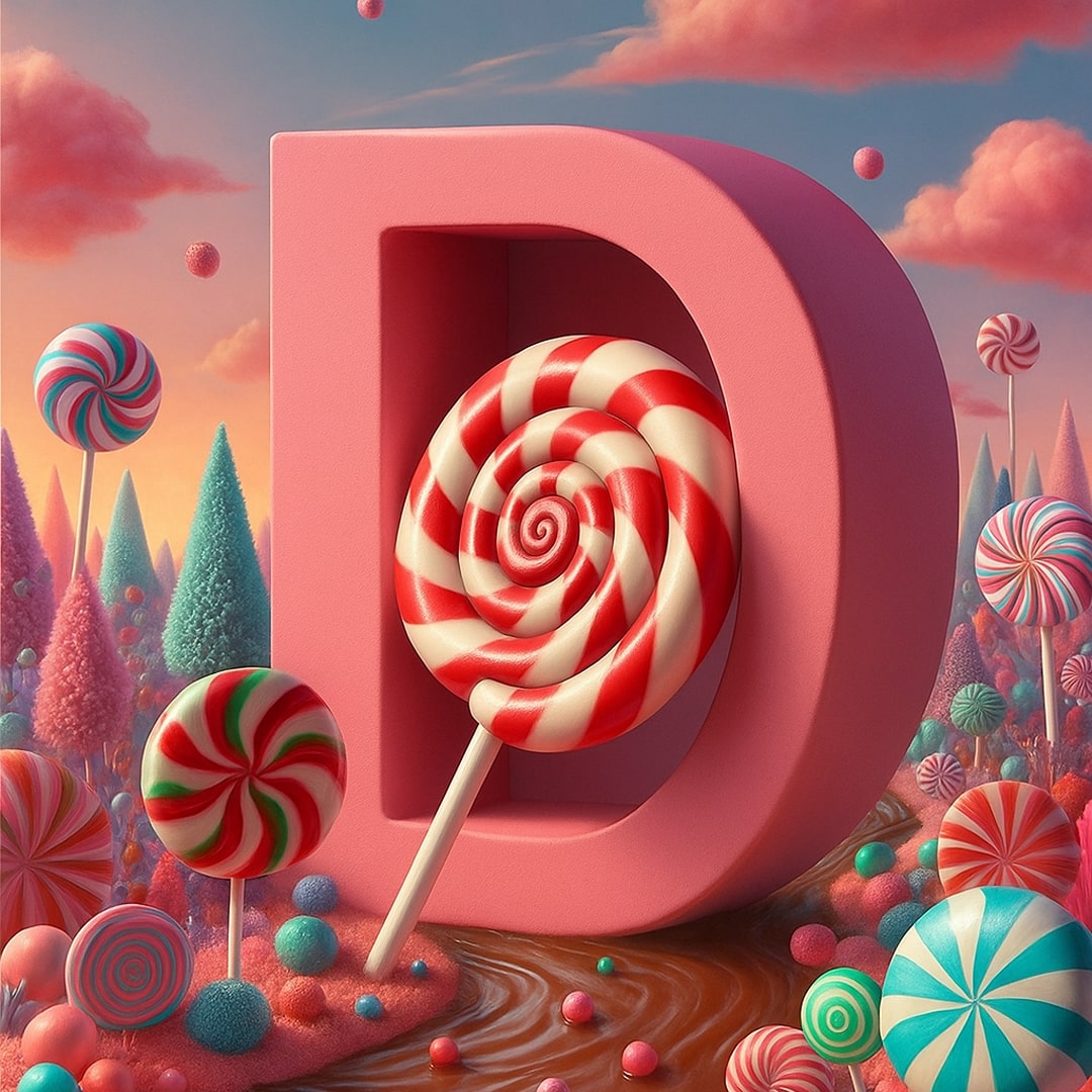 D letter Design