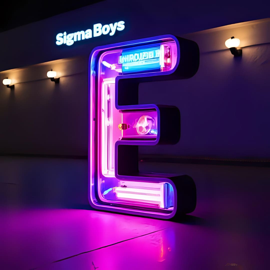 letter E
