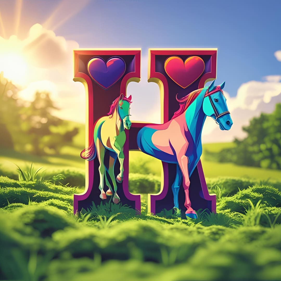 H logo