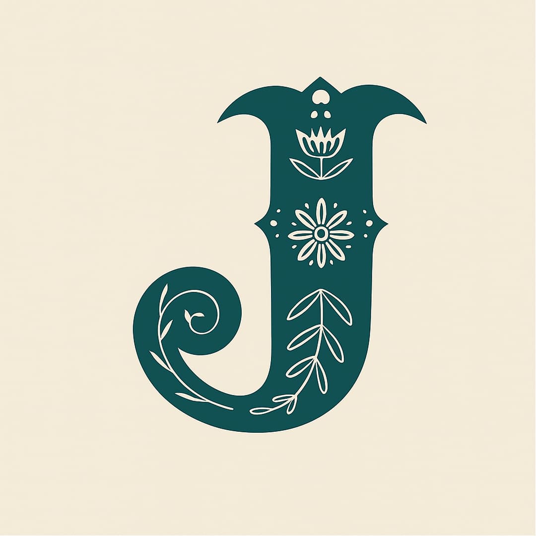 J letter images