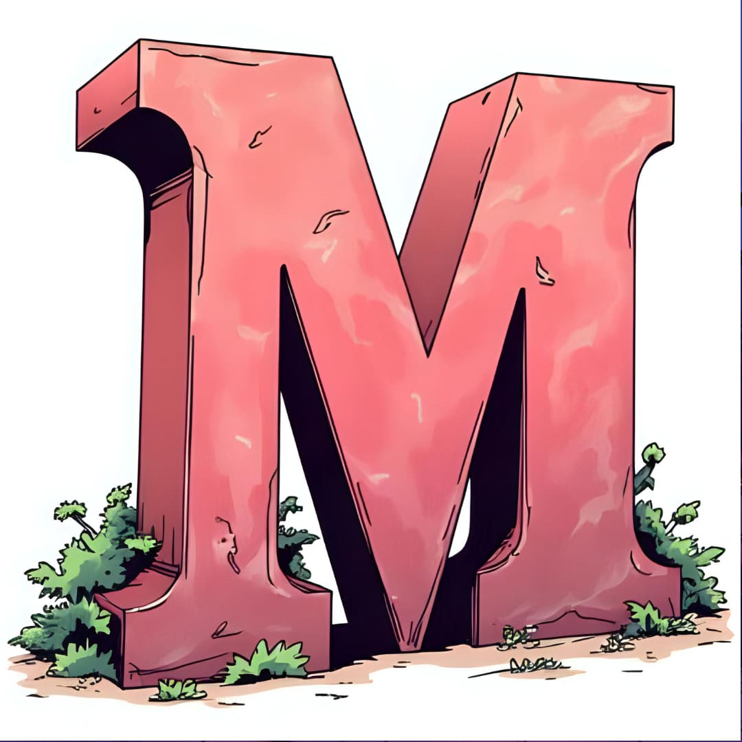 M letter images