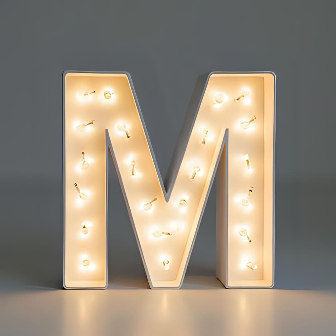 M logo design