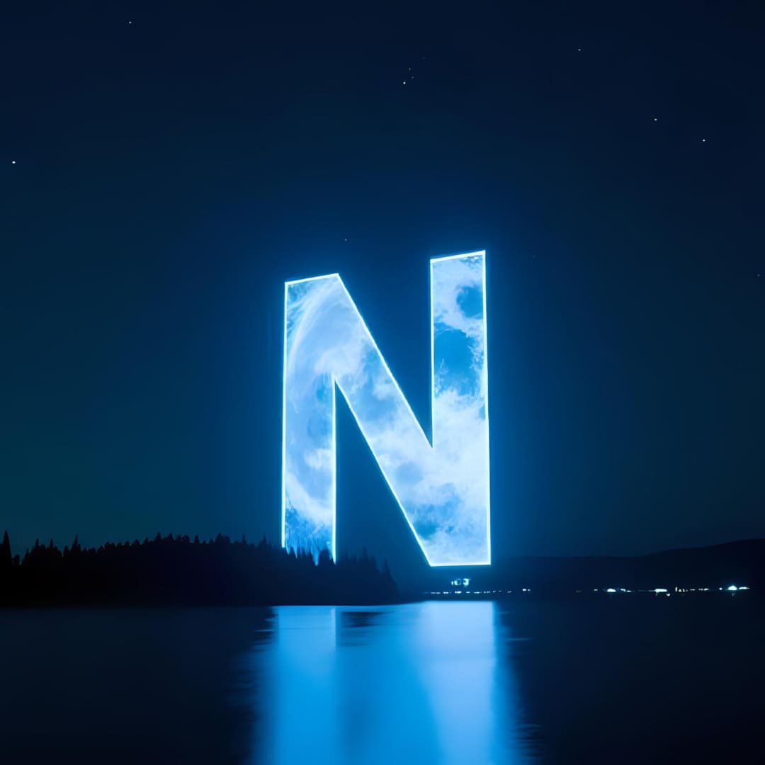 N letter images