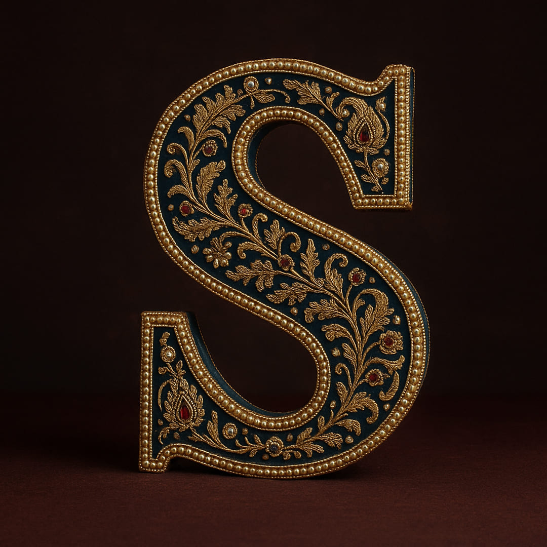 S letter tattoo