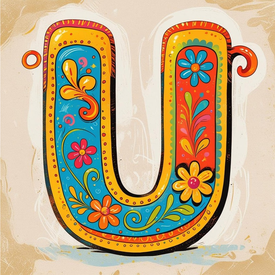 U logo design