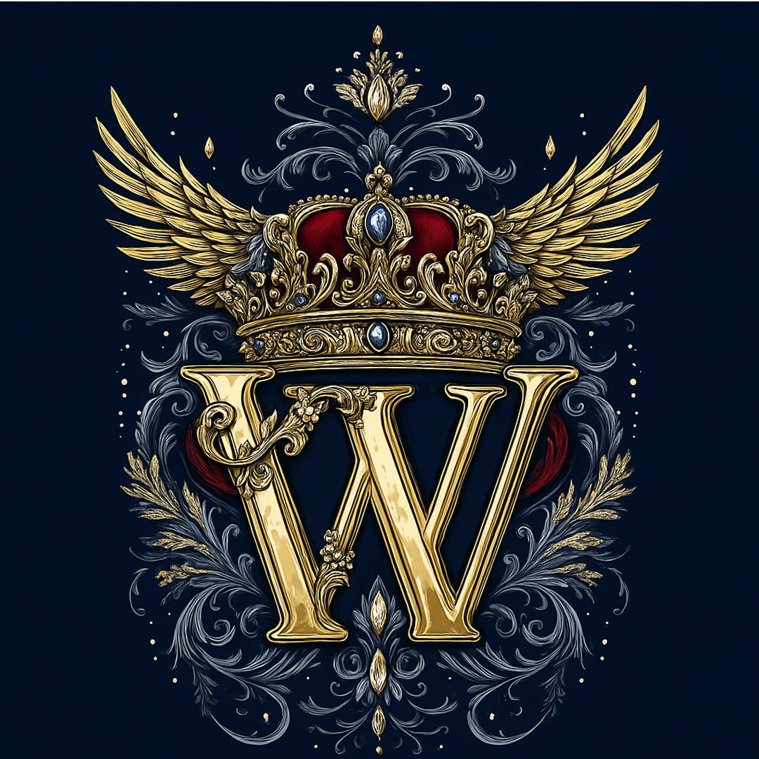 W logo design