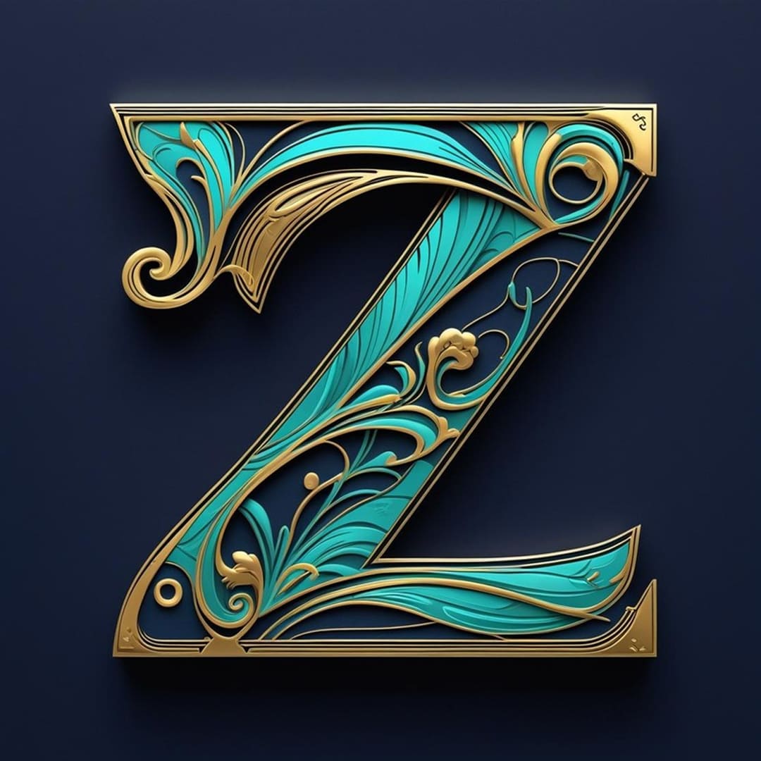 Z letter images