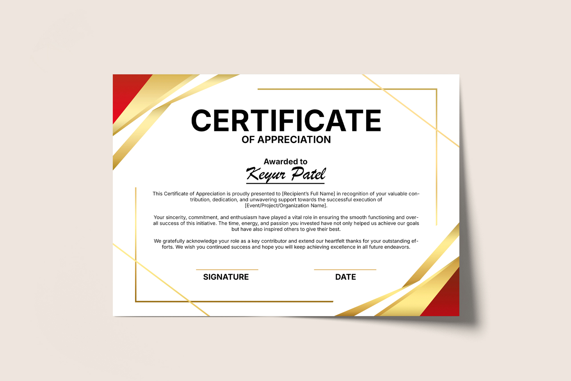 Certificate Maker