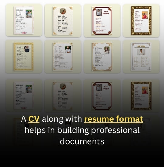 resume templates