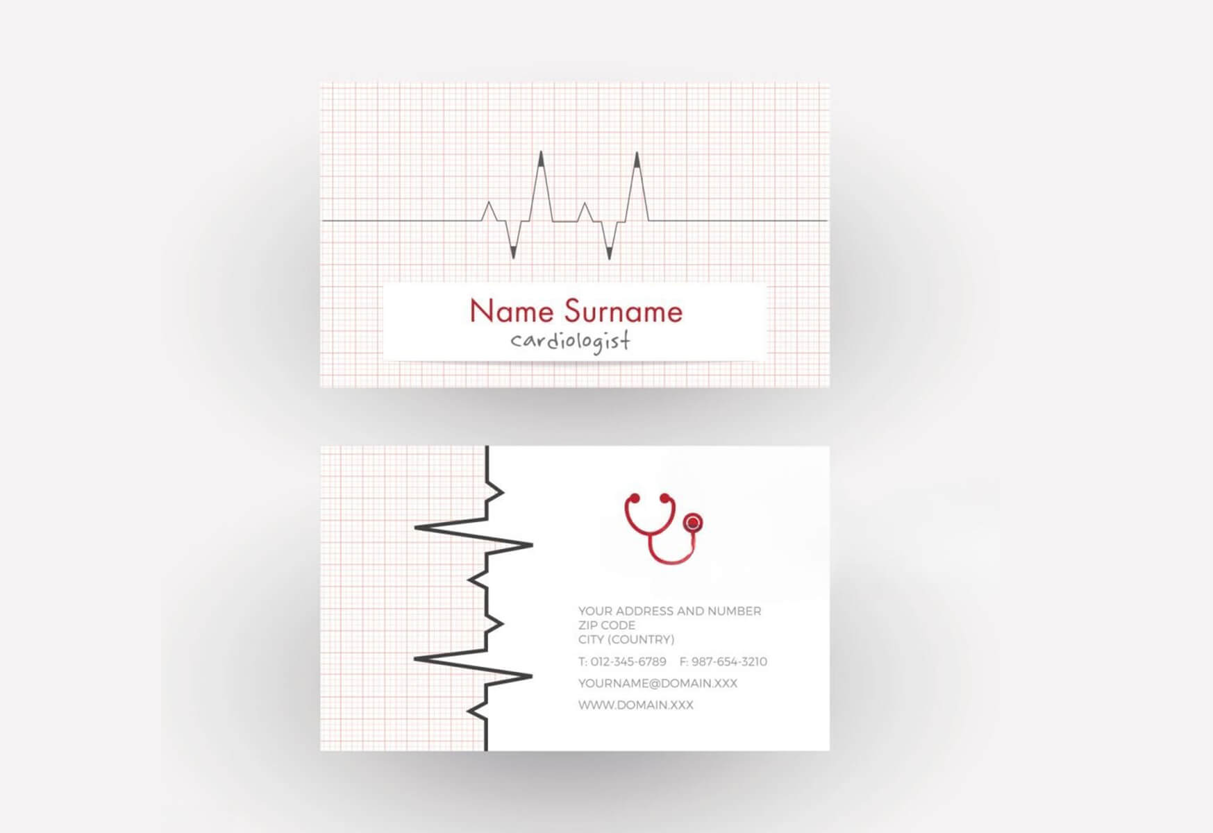 Dr visiting card